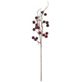 Kunstig kirsebærgren med bordeaux kirsebær, 78 cm, fra Homae