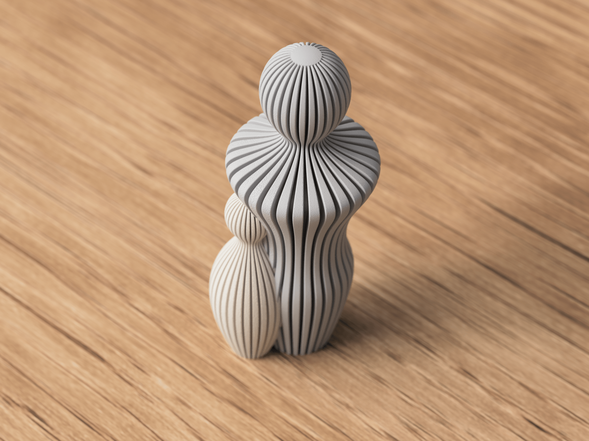 Fars Dag Skulptur med 1 Barn – Dekorativ Figur til Gave og Boligindretning