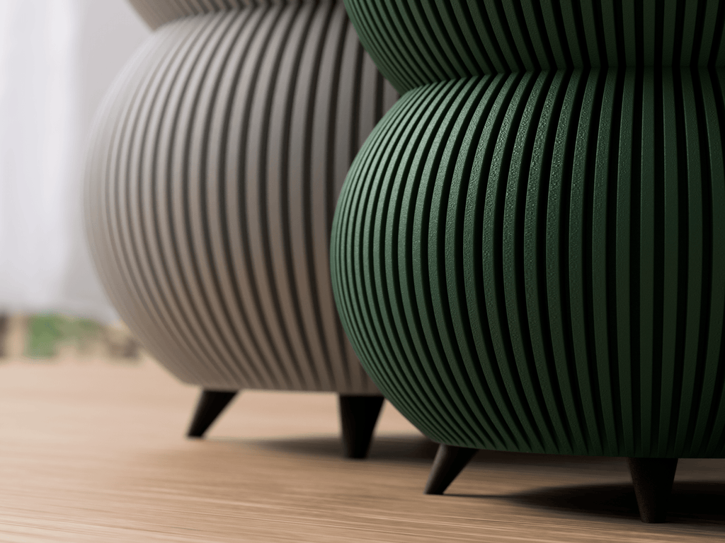 Bubble plantekrukke – organisk planteholder med ben i nordisk design