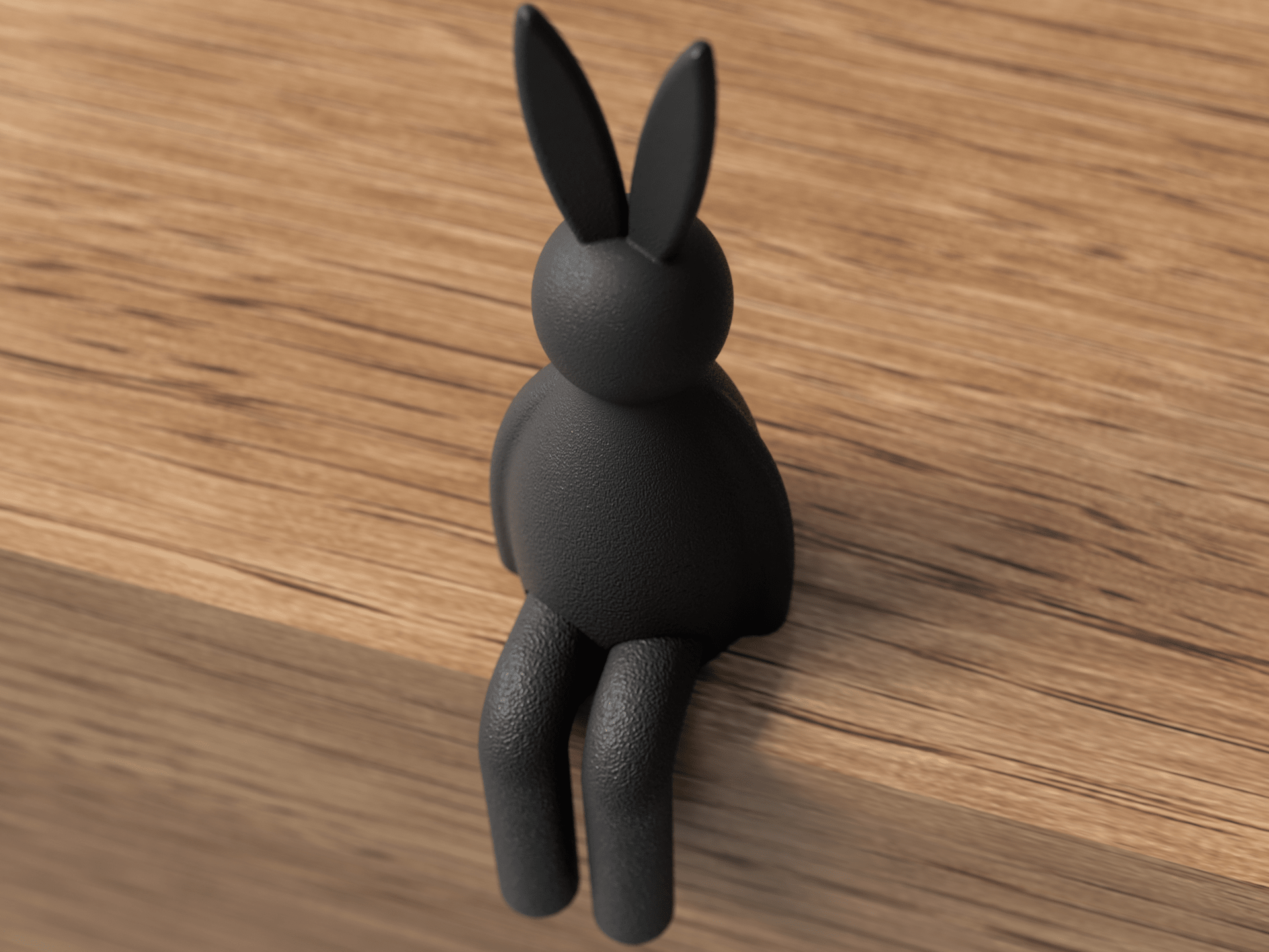 Påskehare dekoration - skandinavisk minimalisme