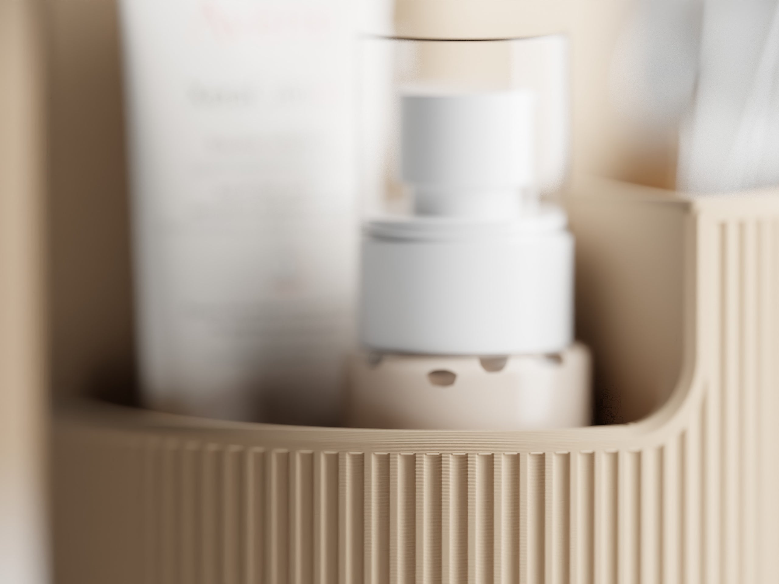 Duova Circo stylet med kosmetik og kontorting – rund organizer fra Homae