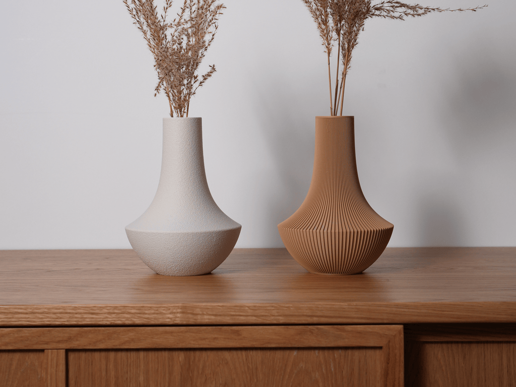 Shinto Vase i nordisk minimalistisk interiør - bæredygtig hjemmeindretning