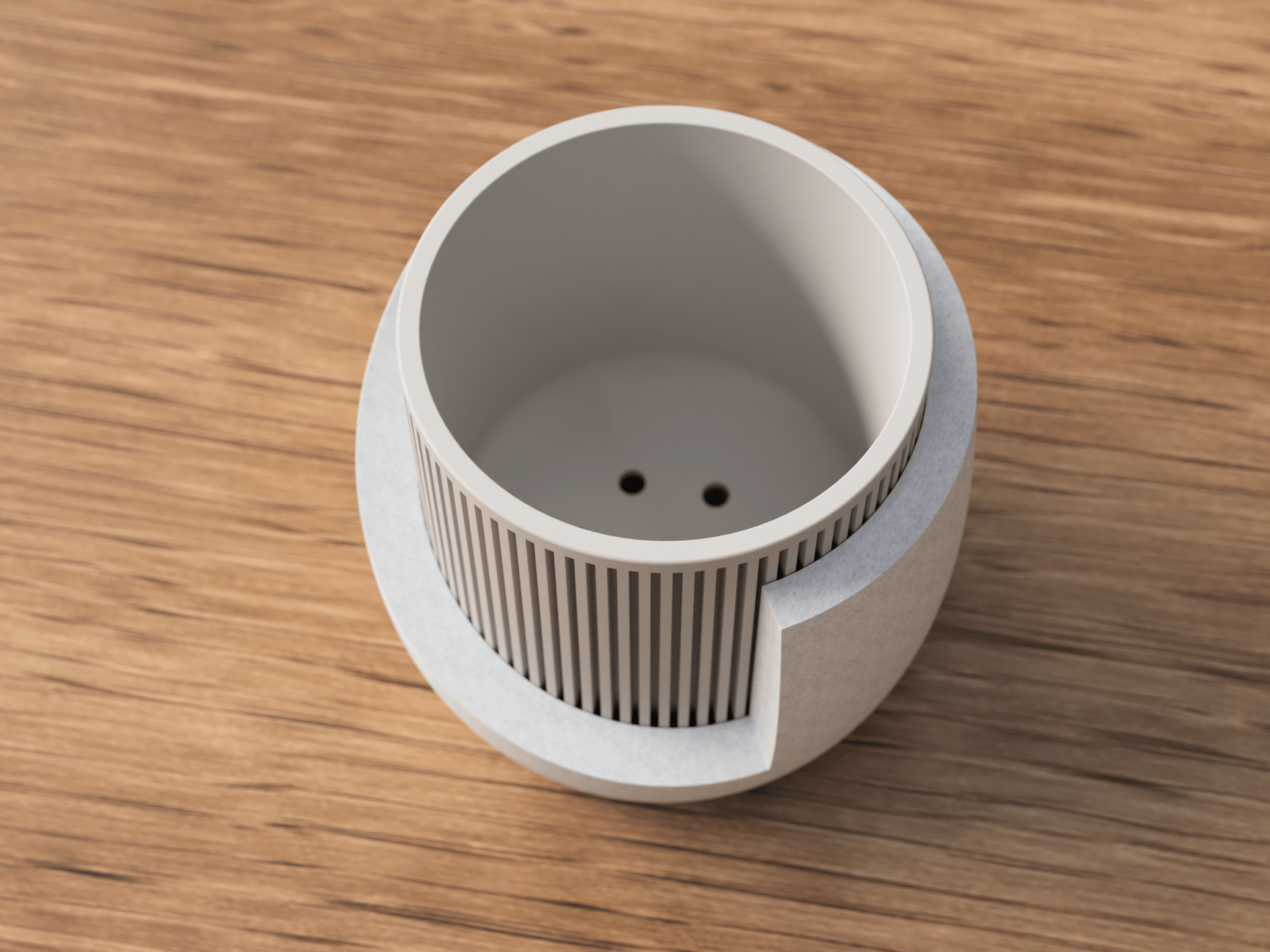 Japandi urtepotteskjuler i minimalistisk stil - perfekt til moderne indretning