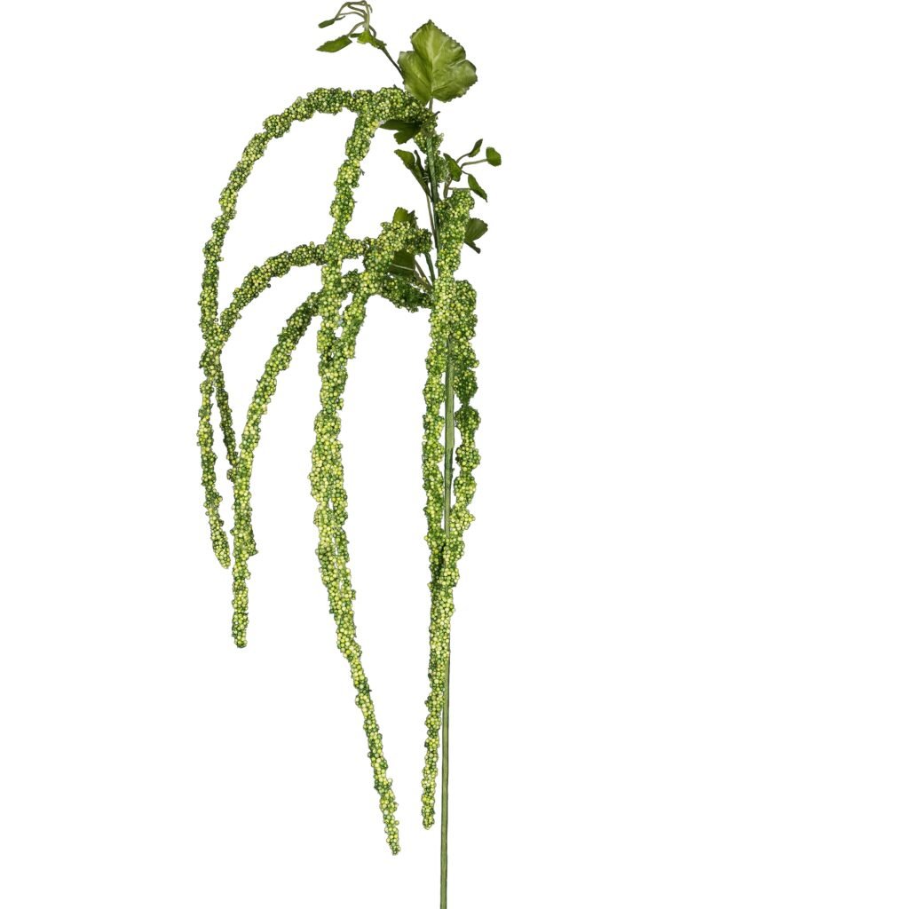 Kunstig amaranthus i grøn på 94 cm – kunstig blomst fra Homae