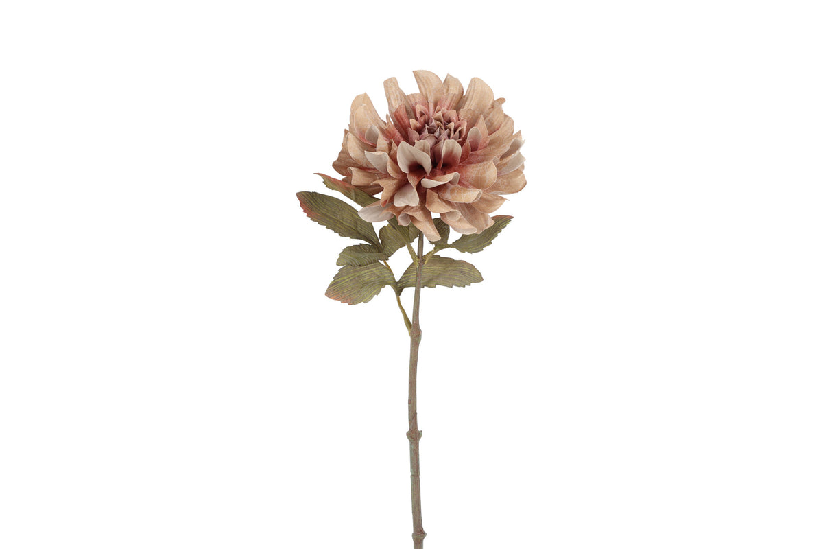 Kunstig dahlia i sand på 57 cm – kunstig blomst fra Homae