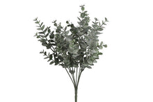 Kunstig eucalyptus buket i støvet grøn på 35 cm