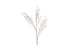 Kunstig mandstro gren i rosa på 75 cm med forgrenede stilke