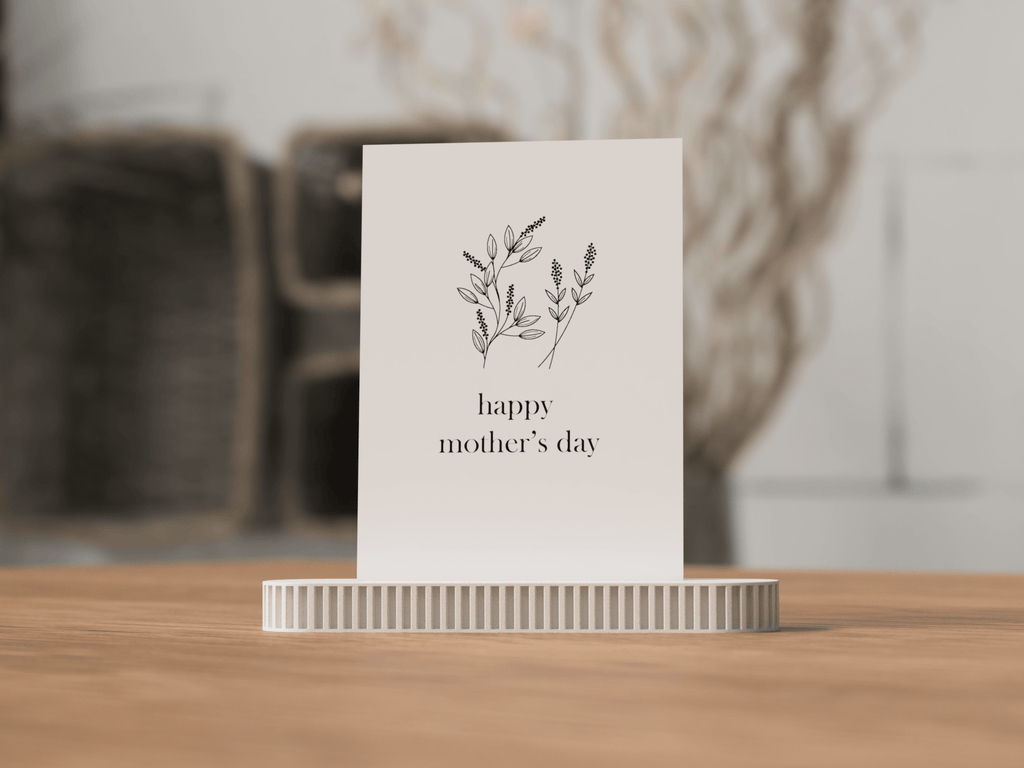 Minimalistisk kortholder i hvid - fremvis dine yndlingsøjeblikke